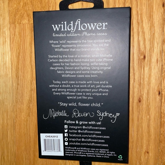 Wildflower Case NEW iPhone 12 Mini - Picture 3 of 3
